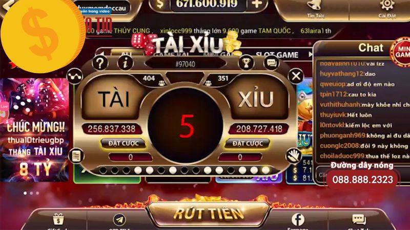 Giao diện tài xỉu online trực quan, mô phỏng bàn cược chuyên nghiệp